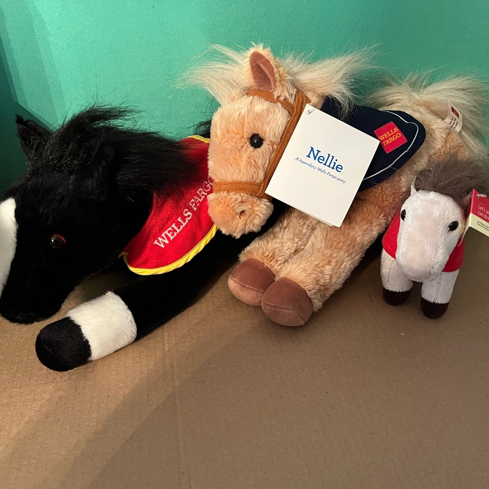 Adorable Wells Fargo Collectable Ponies